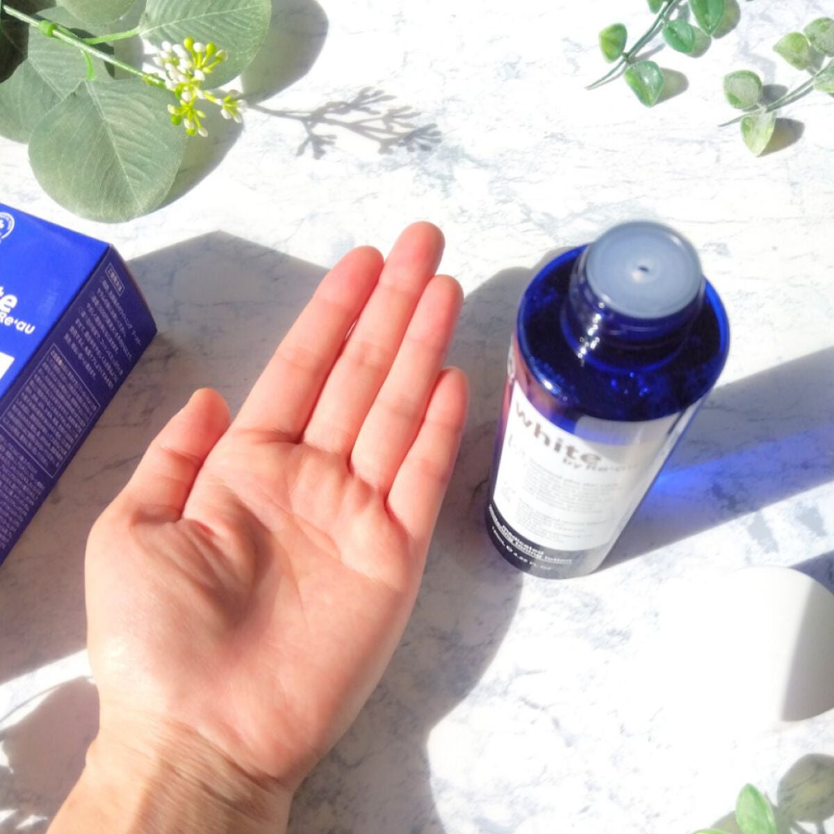 white by Re'au 薬用ホワイトニング トーニングローション/botanical plus /化粧水を使ったクチコミ(4枚目)