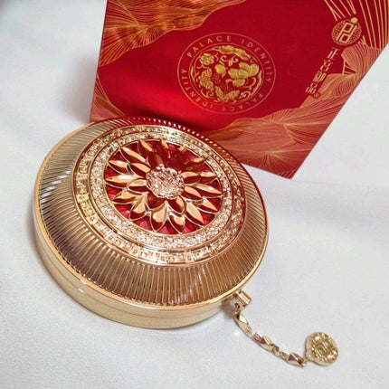 ZEESEAx正宮御品 「盛唐酔夢」シリーズ 丹酔金箔 牡丹チークシャッドパレット/ZEESEA/パウダーチークを使ったクチコミ(6枚目)