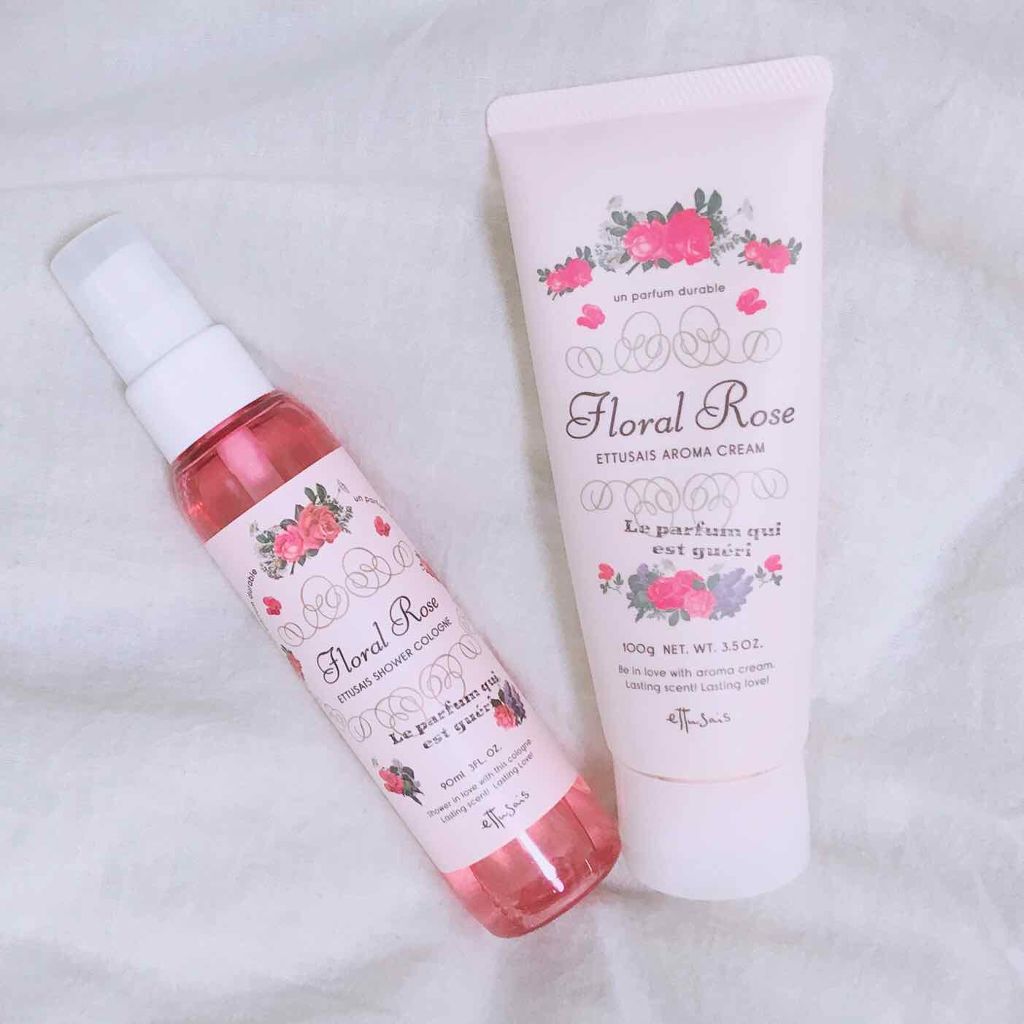 シャワーコロンN フローラルローズ/ettusais/ヘアミストを使ったクチコミ（1枚目）