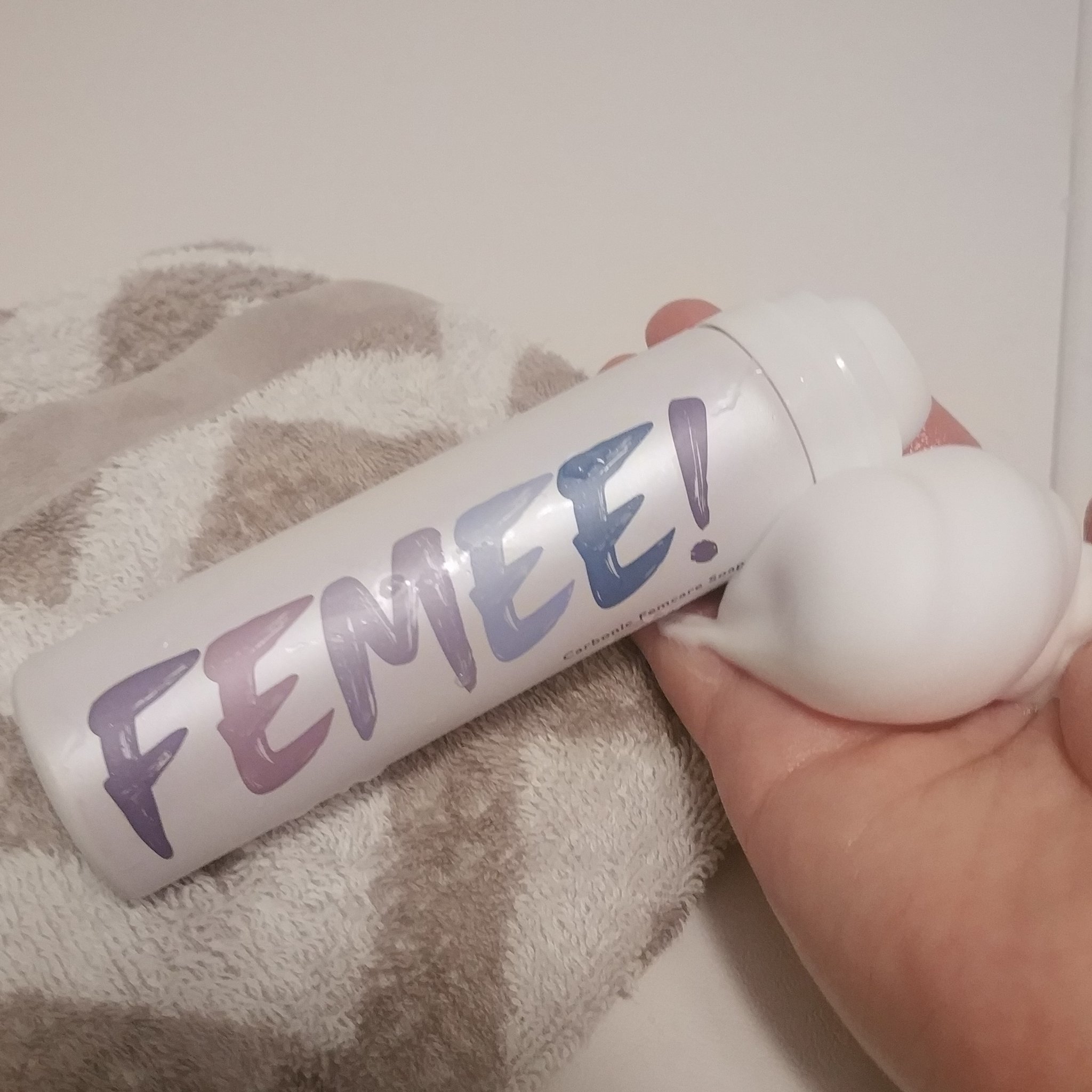 炭酸フェムケアソープ/FEMEE/デリケートゾーンケアを使ったクチコミ（2枚目）