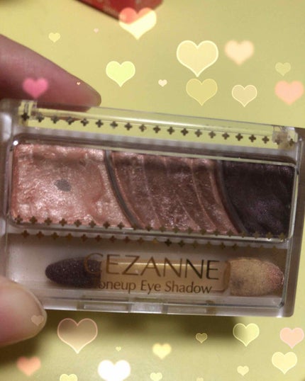 トーンアップアイシャドウ/CEZANNE/アイシャドウパレットを使ったクチコミ(1枚目)
