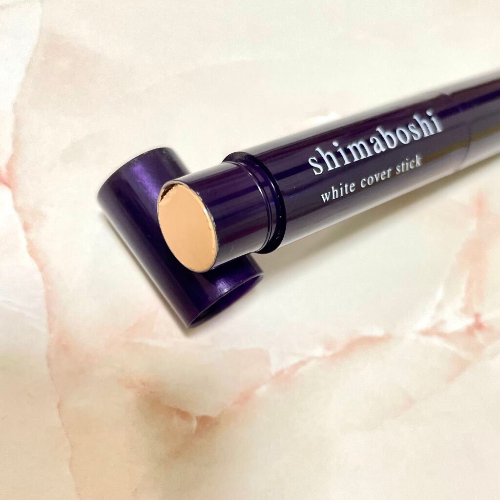 ホワイトカバースティック/shimaboshi/化粧下地を使ったクチコミ(3枚目)