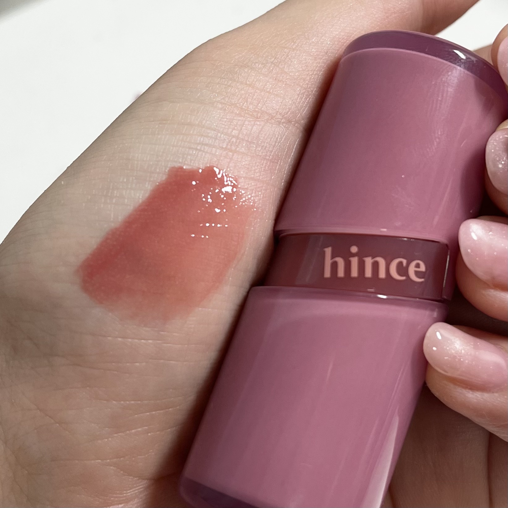 ロウグロウジェルティント/hince/リップティントを使ったクチコミ（1枚目）