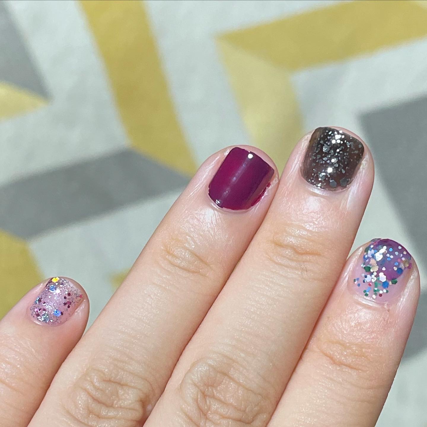 インスタドライ ネイルカラー/サリーハンセン/オールインワンネイルを使ったクチコミ（3枚目）