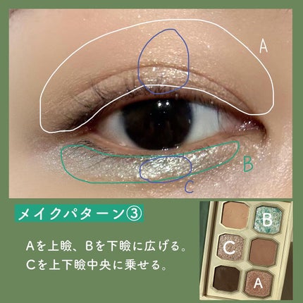 絵画アイシャドウパレット/MilleFée/アイシャドウパレットを使ったクチコミ(9枚目)