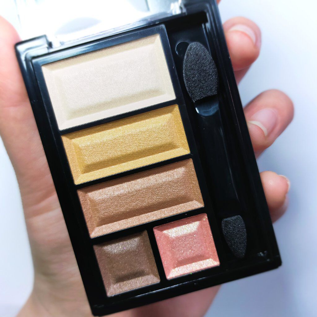 ショコラスウィート アイズ ソフトマット 102 ジャスミンショコラ（限定）/リンメル ロンドン/アイシャドウパレットを使ったクチコミ（3枚目）