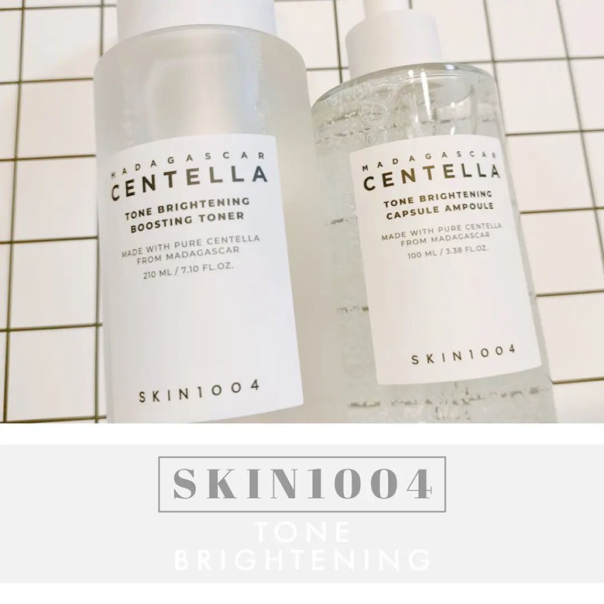 トーンブライトニング ブースティング トナー/SKIN1004/化粧水を使ったクチコミ（1枚目）