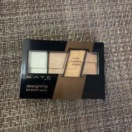 デザイニングブラウンアイズ/KATE/アイシャドウパレットを使ったクチコミ(2枚目)