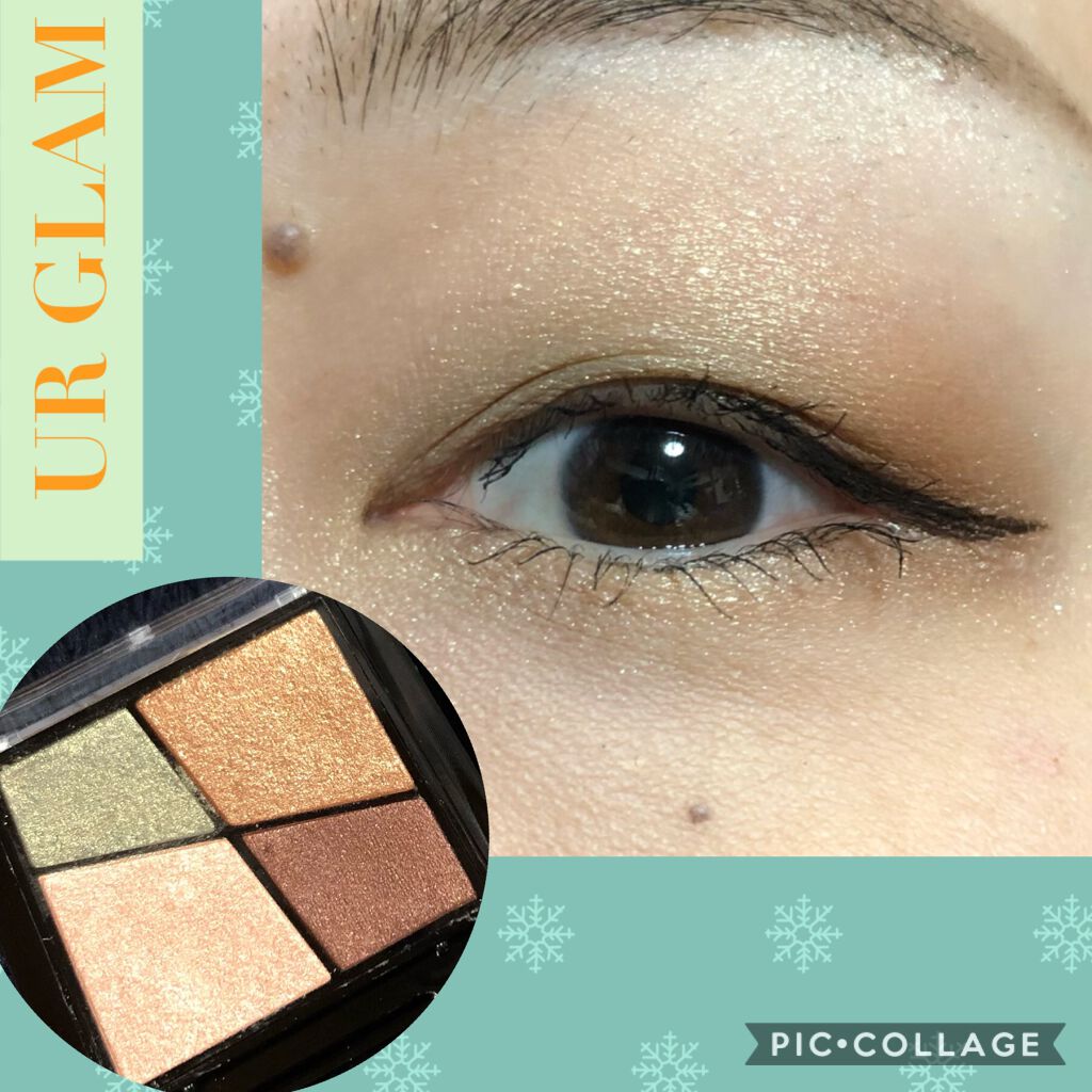 UR GLAM　VELVET EYE COLOR PALETTE/U R GLAM/アイシャドウパレットを使ったクチコミ（1枚目）