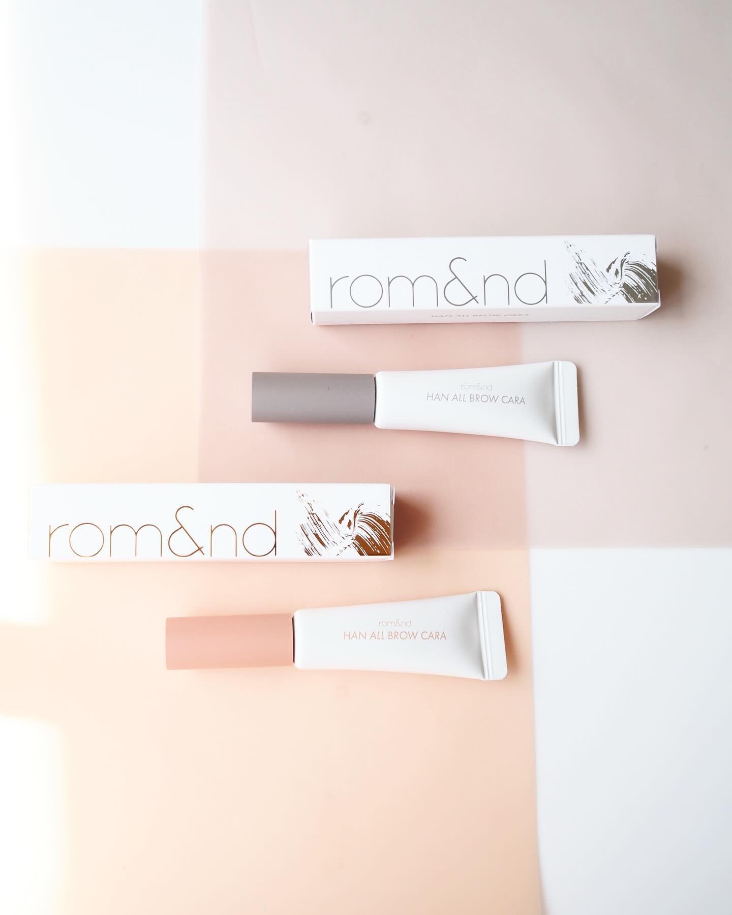 ハンオールブロウカラ/rom&nd/眉マスカラを使ったクチコミ（1枚目）