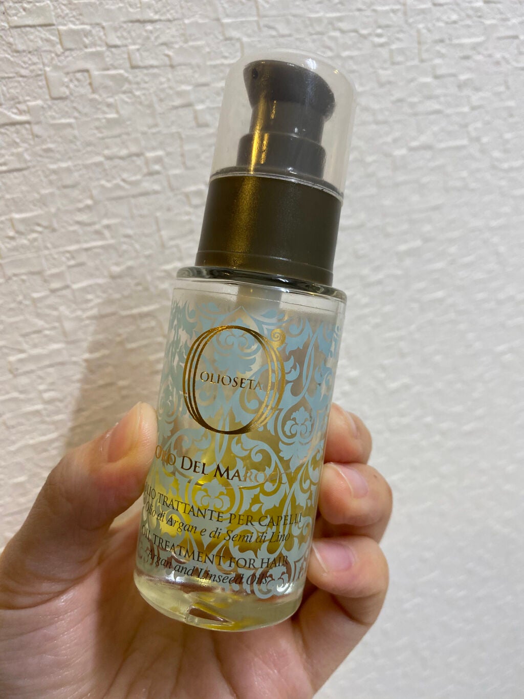 オイルトリートメント/OLIOSETA(オリオセタ)/ヘアオイルを使ったクチコミ(1枚目)