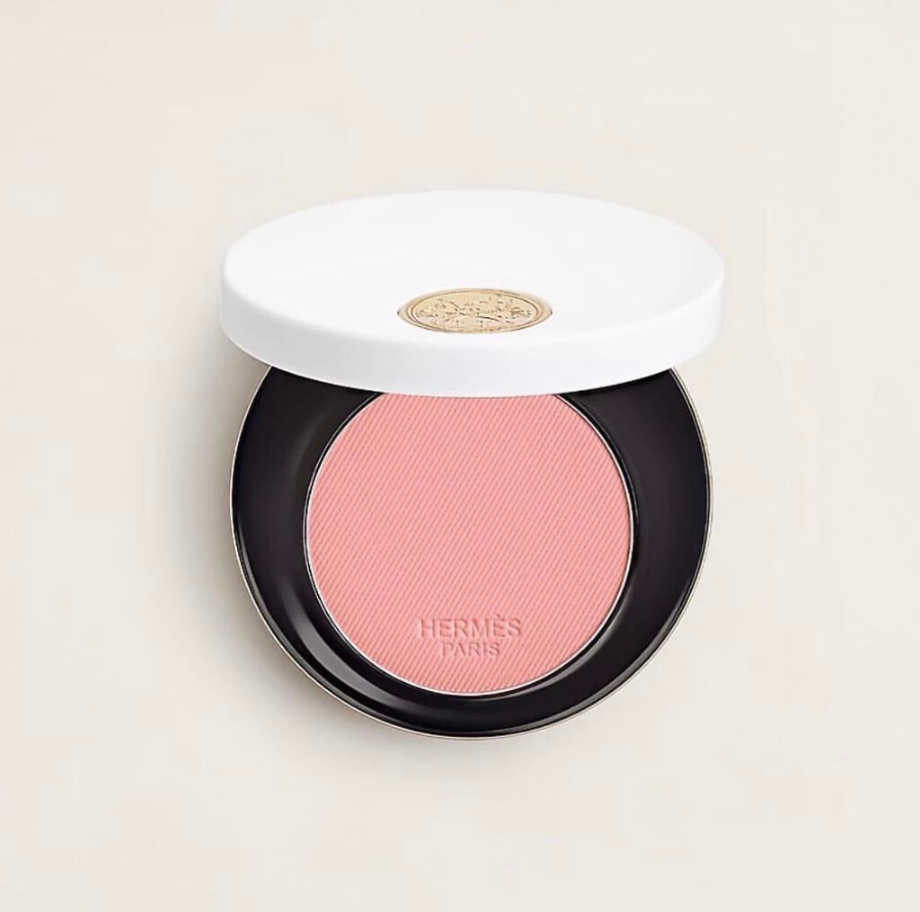 ローズ・エルメス ファー ア ジュ プードル ソワユーズ/エルメス/パウダーチークを使ったクチコミ(2枚目)