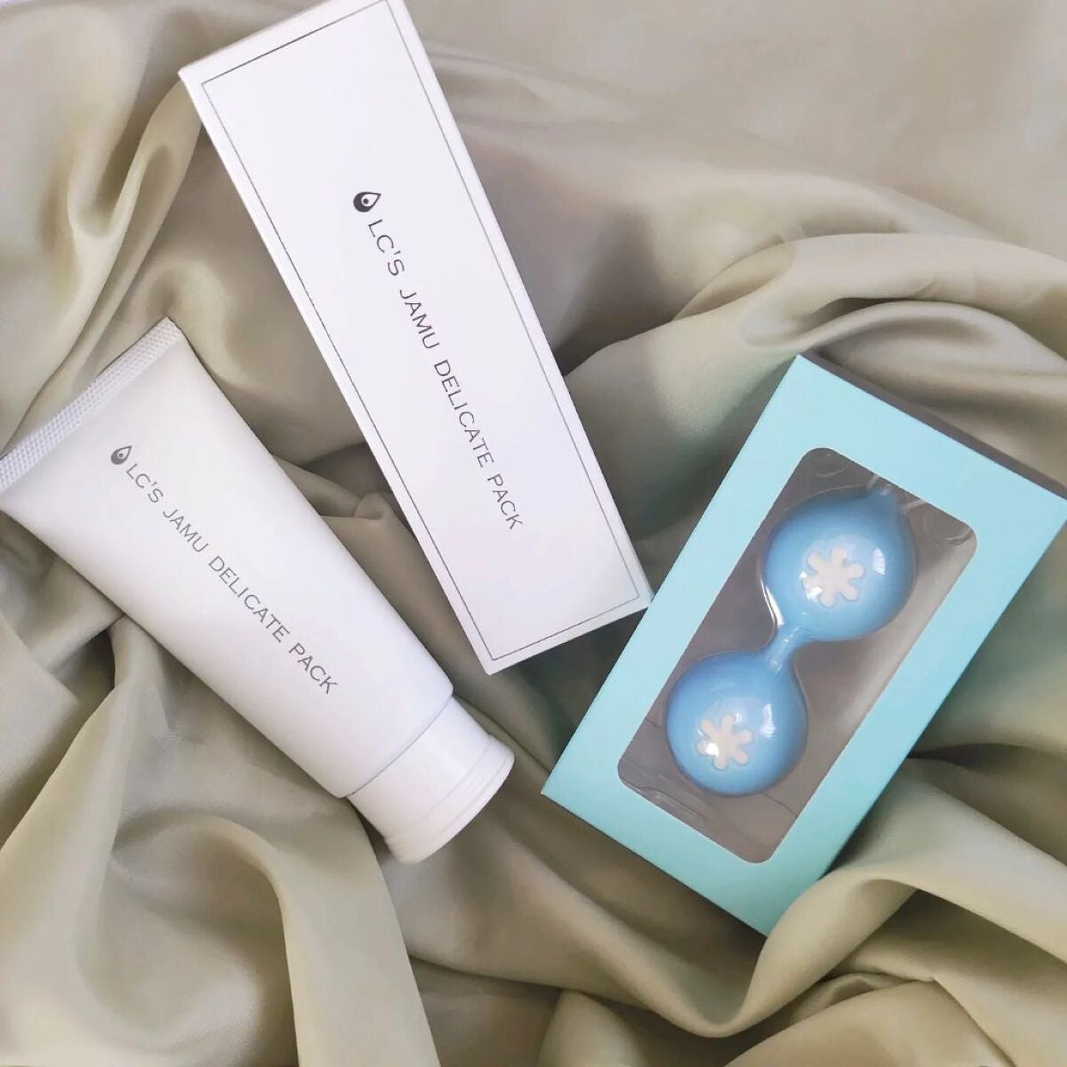 ジャムウ デリケートパック/エルシーラブコスメ/デリケートゾーンケアを使ったクチコミ(1枚目)