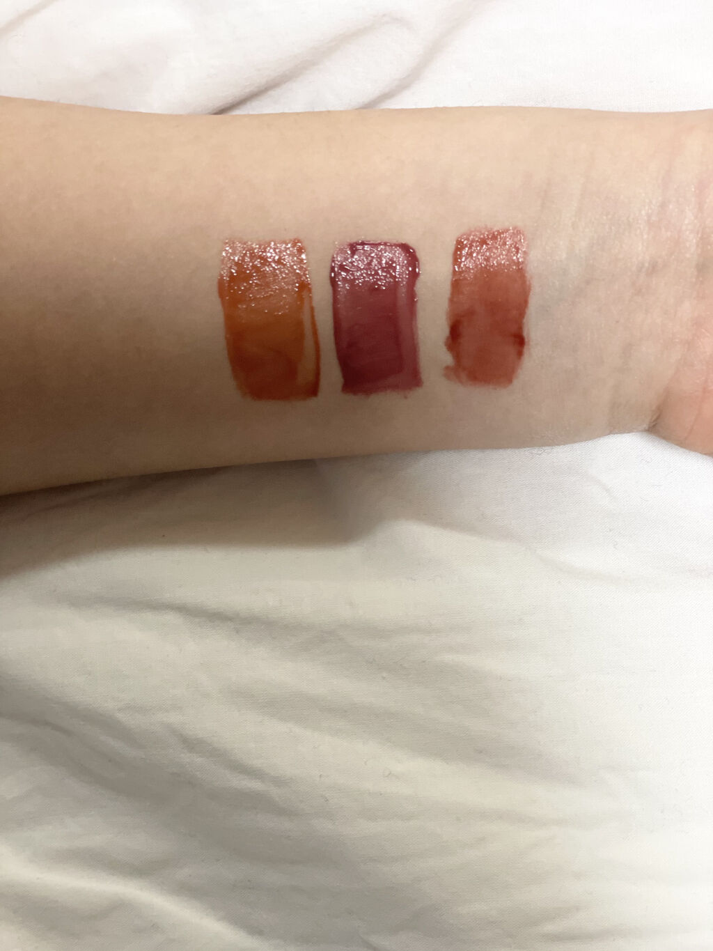 ジューシーラスティングティント/rom&nd/リップティントを使ったクチコミ（2枚目）