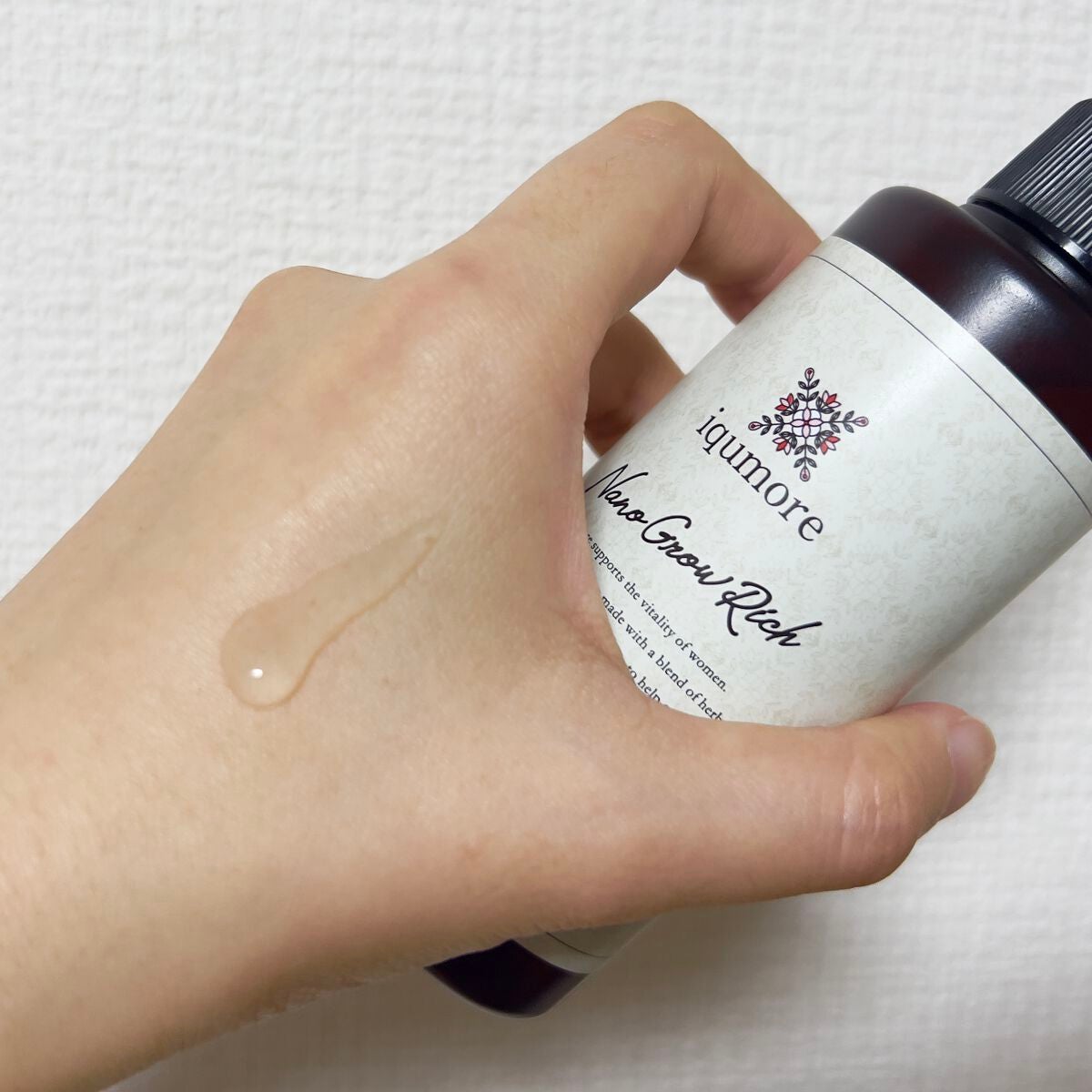 ナノグロウリッチ/iqumore/頭皮ローションを使ったクチコミ(1枚目)