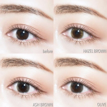 パリインザタイムシリーズ/LENSSIS/カラーコンタクトレンズを使ったクチコミ(3枚目)