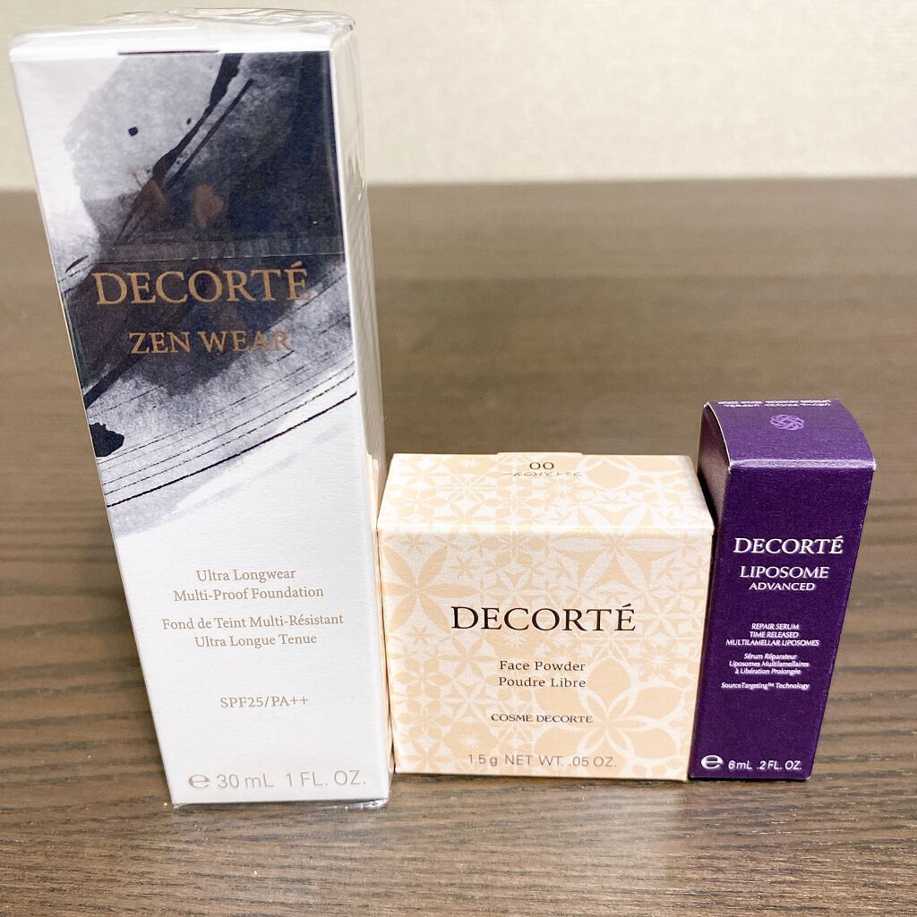 ゼン ウェア フルイド/DECORTÉ/リキッドファンデーションを使ったクチコミ(1枚目)