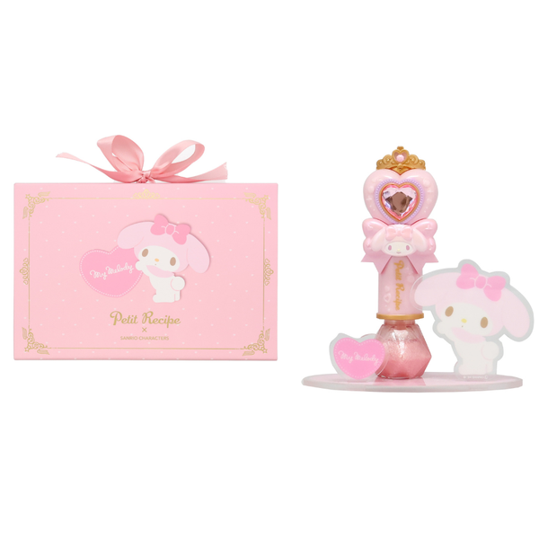 粧美堂のキッズコスメ「Petit Recipe(プチレシピ)」からサンリオデザインのキュートなメイクアップアイテムが登場!の画像