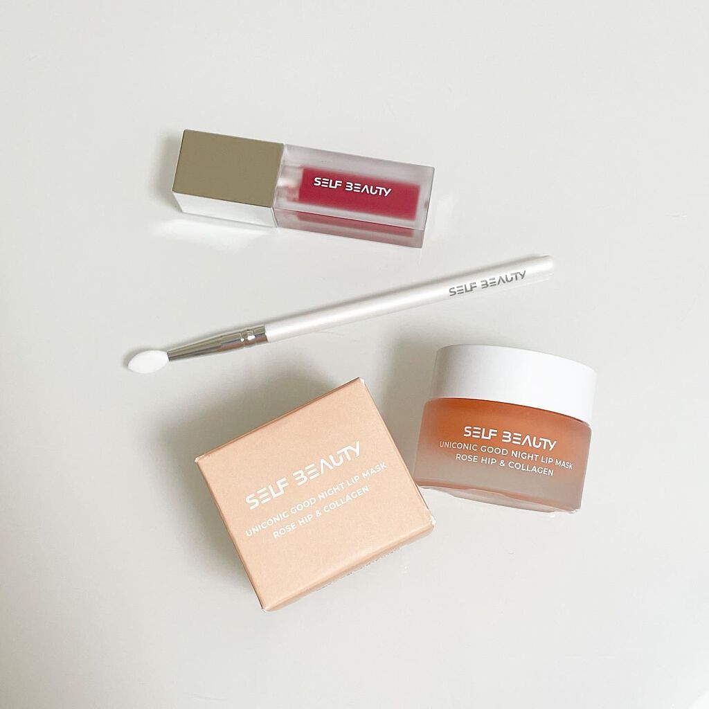 GLOSSY LIP TINT/SELF BEAUTY/口紅を使ったクチコミ（1枚目）