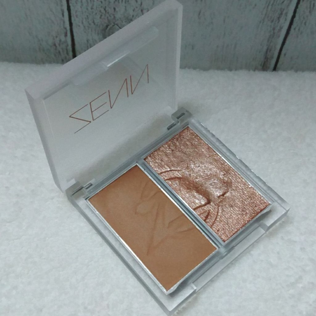 アイシャドウデュオ/ZENN.th/アイシャドウパレットを使ったクチコミ（1枚目）