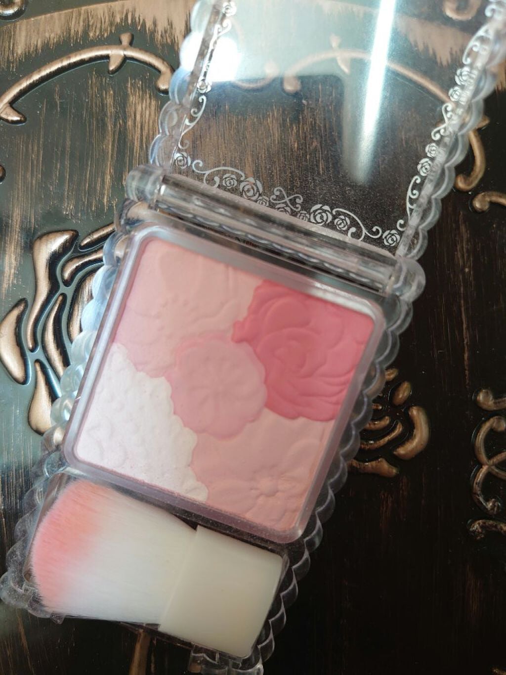 マットフルールチークス/キャンメイク/パウダーチークを使ったクチコミ(2枚目)