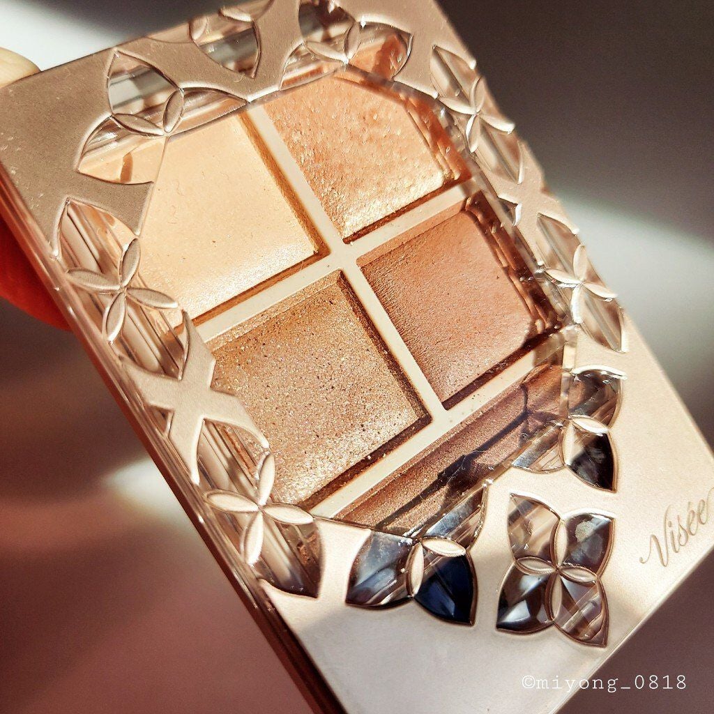 パノラマデザイン アイパレット/Visée/アイシャドウパレットを使ったクチコミ(7枚目)