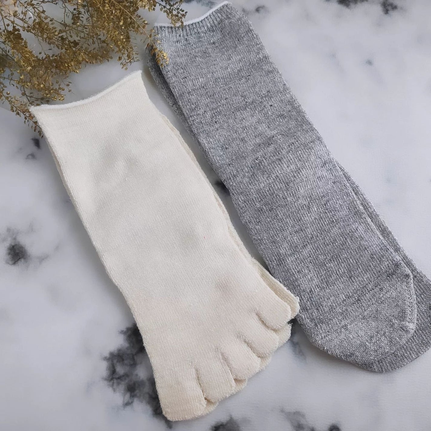 冷え取り靴下 シルク/ヒオリエ/その他を使ったクチコミ(2枚目)