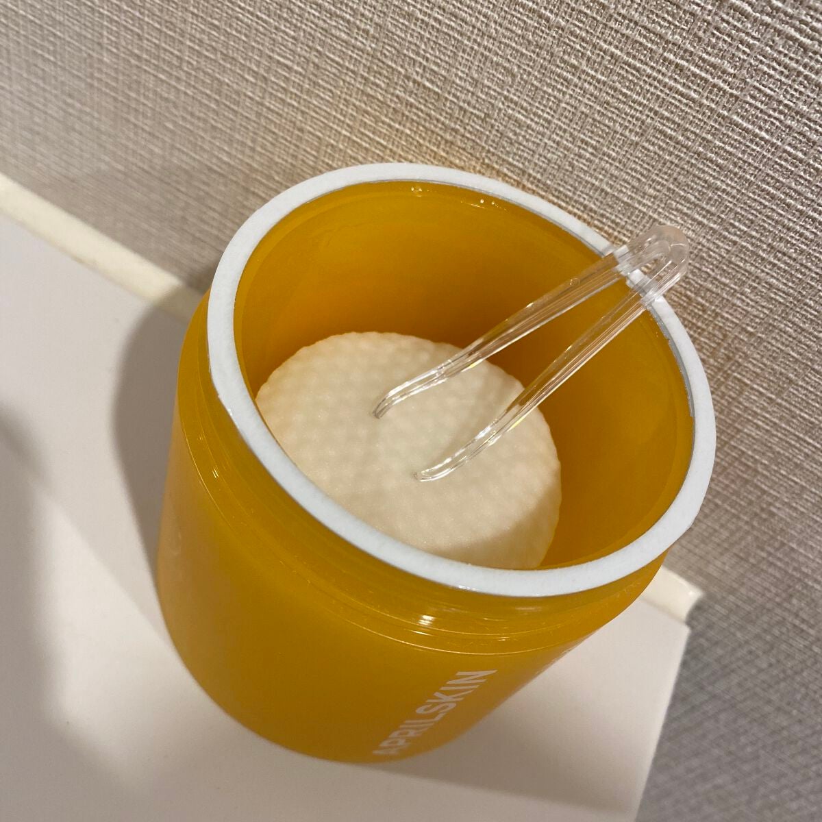 リアルカレンデュラピーリングパッド/APRILSKIN/トナーパッドを使ったクチコミ(2枚目)