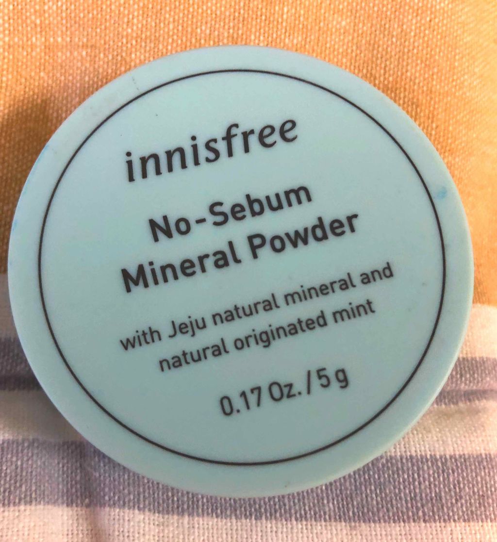 ノーセバム ミネラルパウダー/innisfree/ルースパウダーを使ったクチコミ(1枚目)