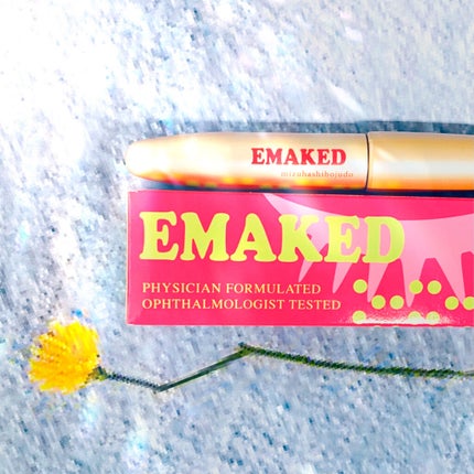 EMAKED(エマーキット)/水橋保寿堂製薬/まつげ美容液を使ったクチコミ(1枚目)