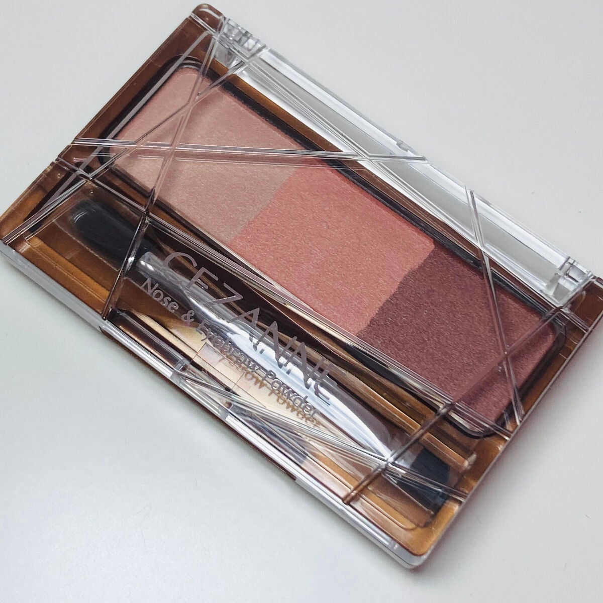 ノーズ&アイブロウパウダー/CEZANNE/パウダーアイブロウを使ったクチコミ(2枚目)