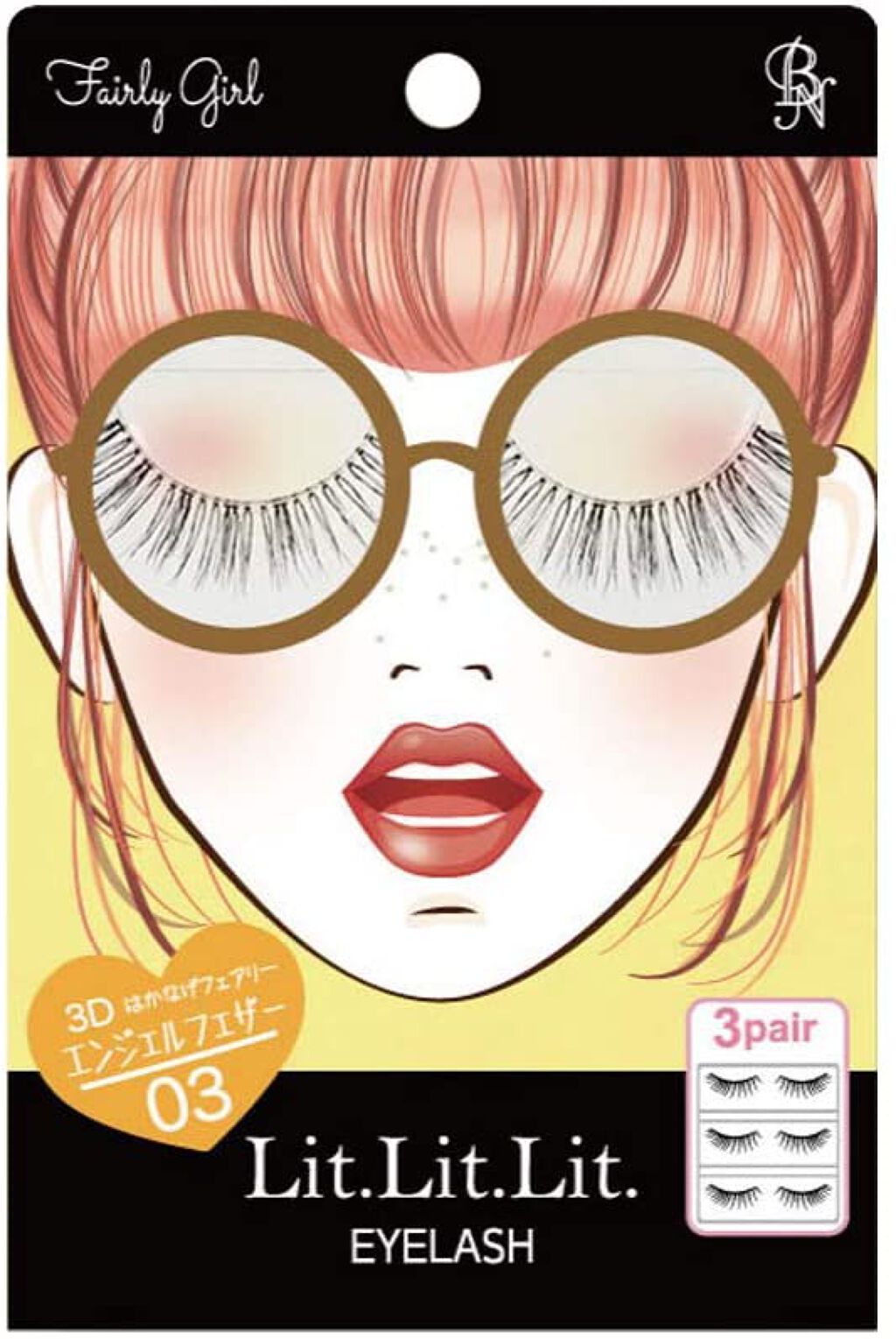 Lit.Lit.Lit.　3Dアイラッシュ Fairly Girl TDE-03