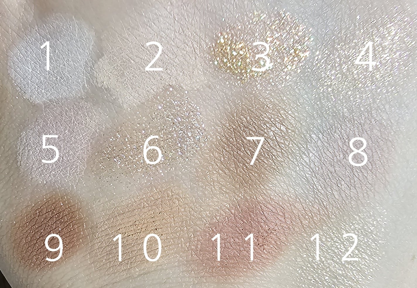 シャイニング12色ミニアイシャドウパレット/jill leen./アイシャドウパレットを使ったクチコミ(2枚目)