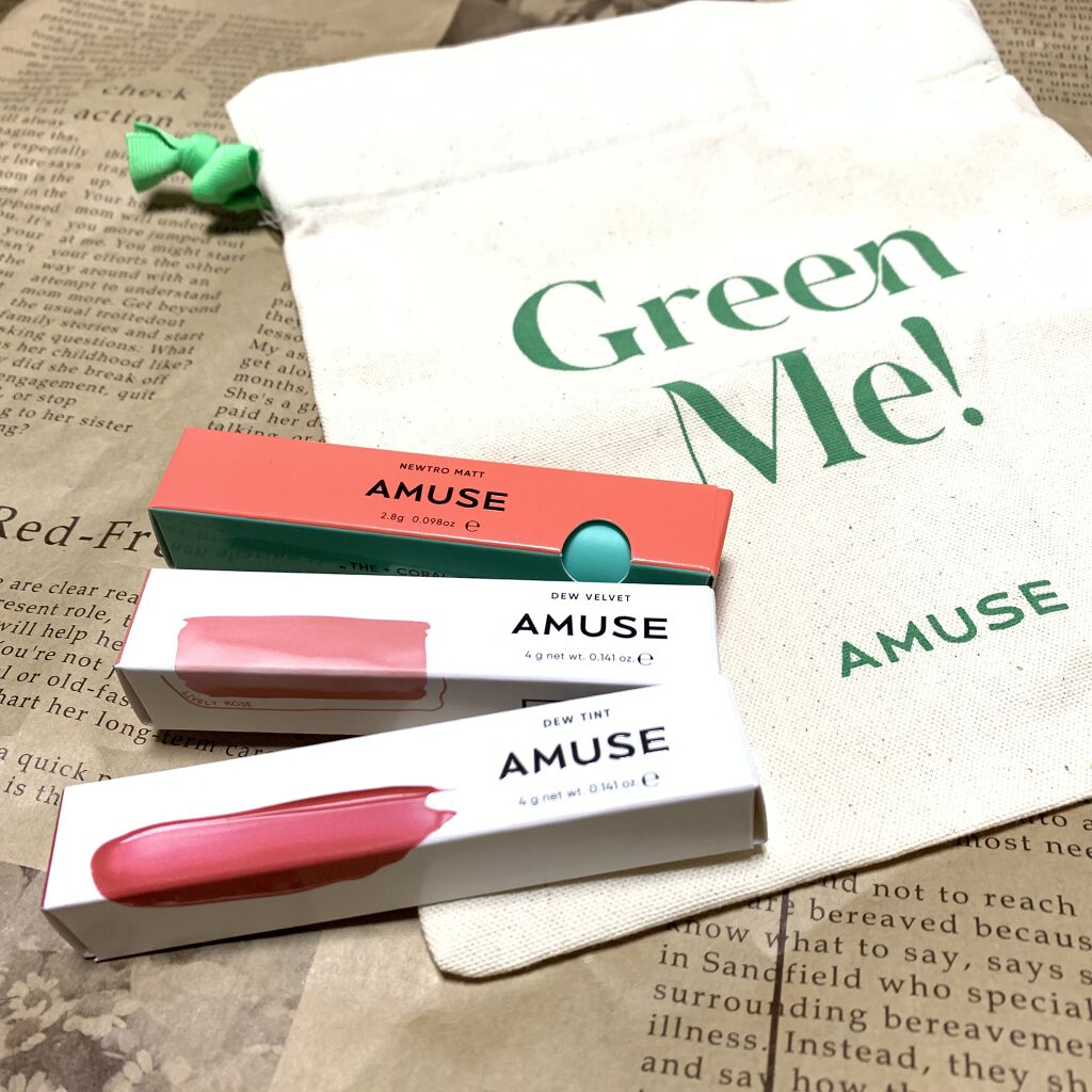 デューティント/AMUSE/リップティントを使ったクチコミ（1枚目）
