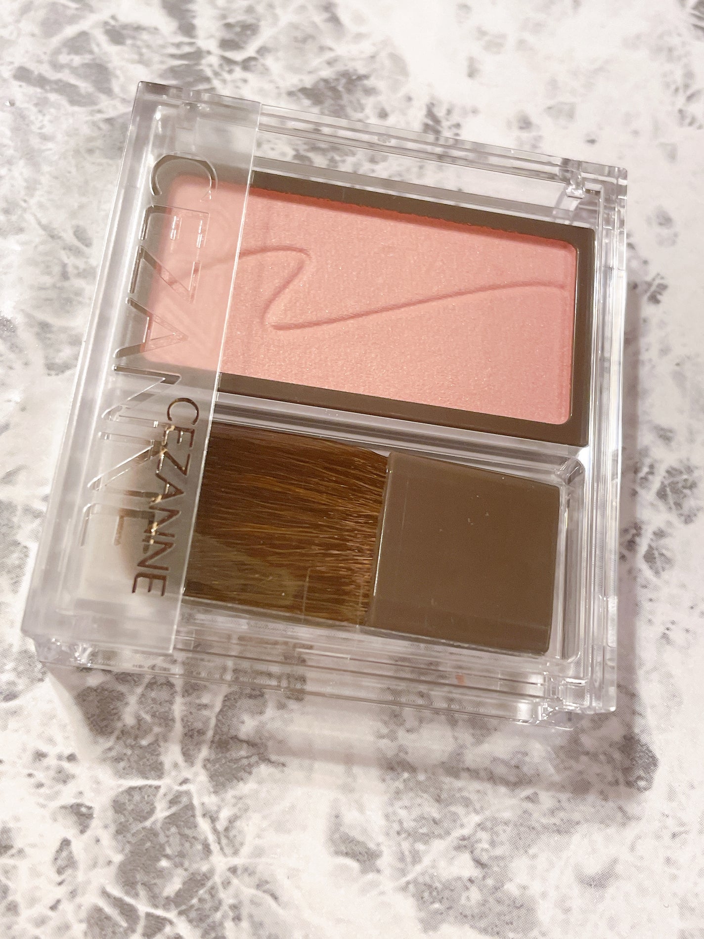 チークブラッシュ/CEZANNE/パウダーチークを使ったクチコミ(2枚目)