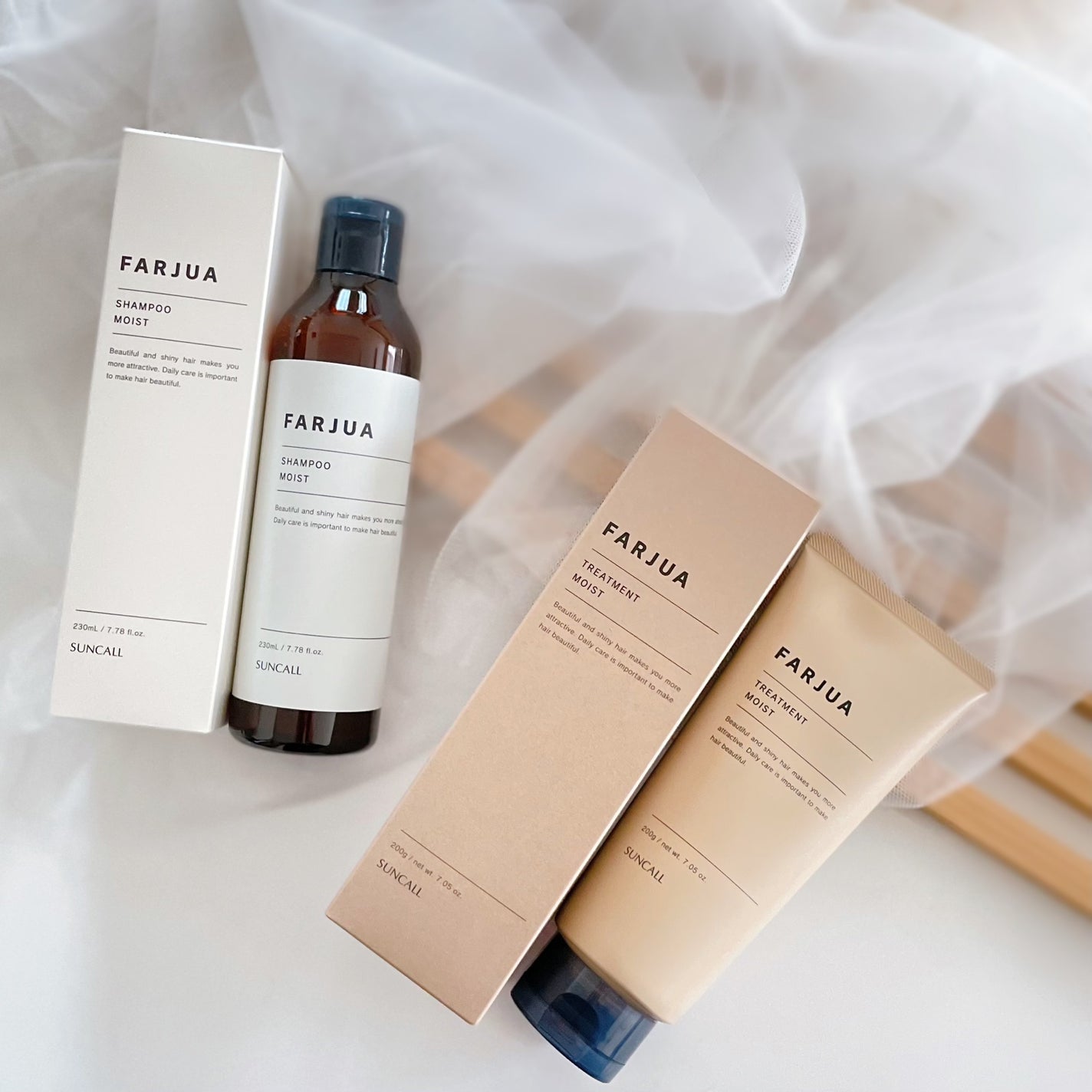 ファルジュアトリートメントモイスト/サンコール/洗い流すヘアトリートメントを使ったクチコミ(4枚目)