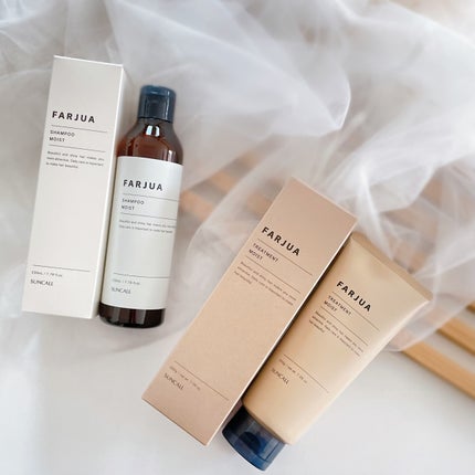 ファルジュアトリートメントモイスト/サンコール/洗い流すヘアトリートメントを使ったクチコミ(4枚目)