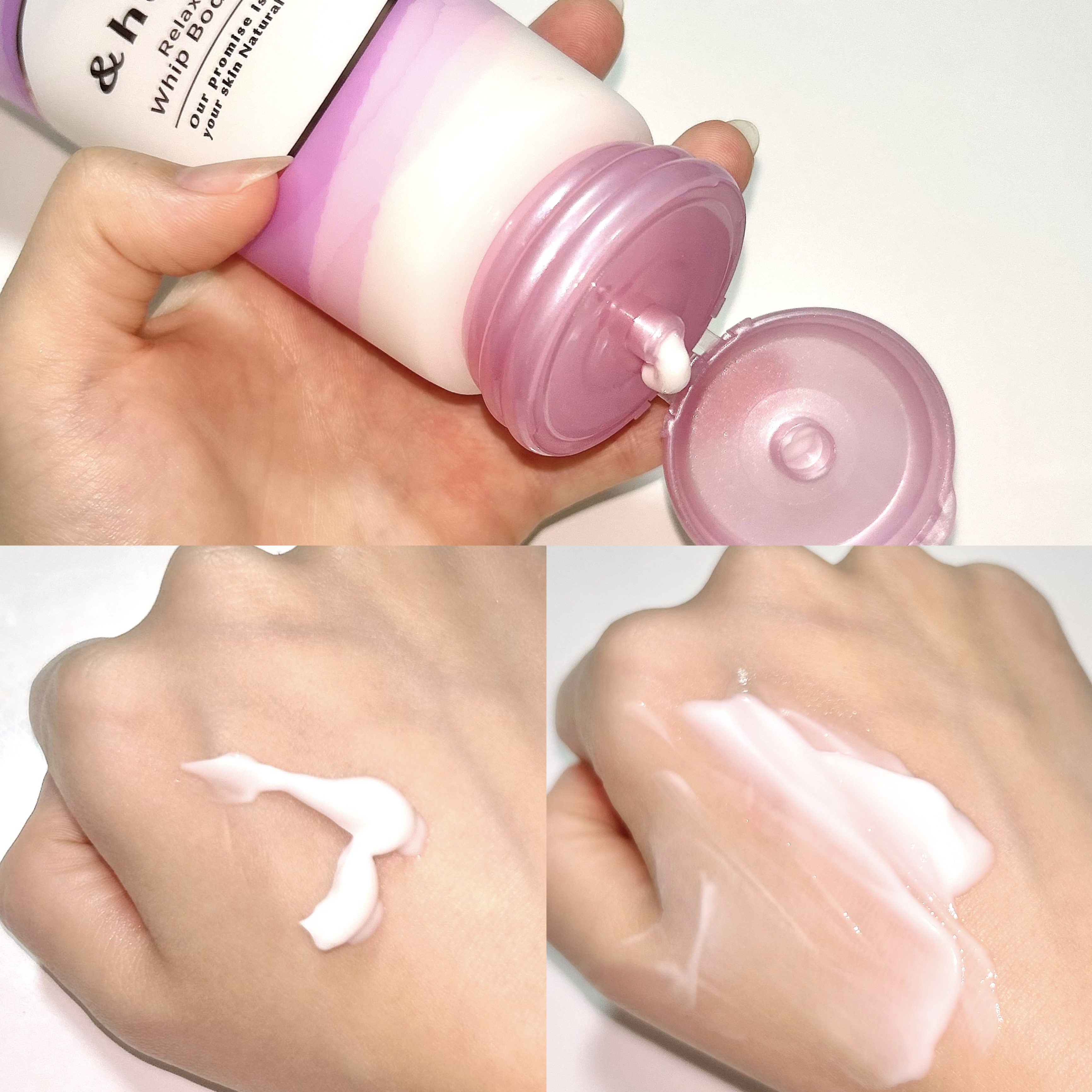 アンドハニー　クリーミーモイスト ハンドクリーム/&honey/ハンドクリームを使ったクチコミ（3枚目）