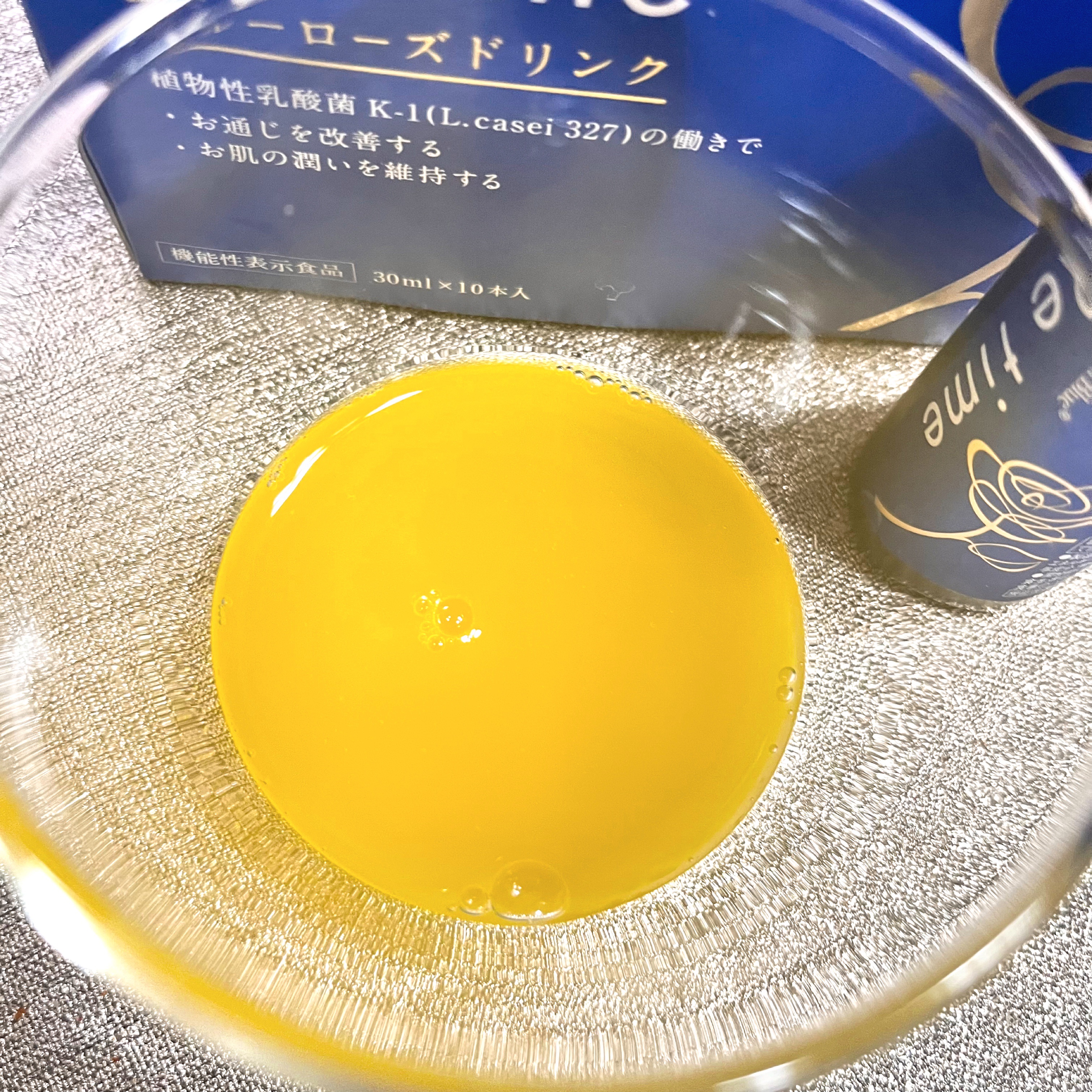 Re time ブルーローズドリンク/オーラムブルー/美容ドリンクを使ったクチコミ（3枚目）