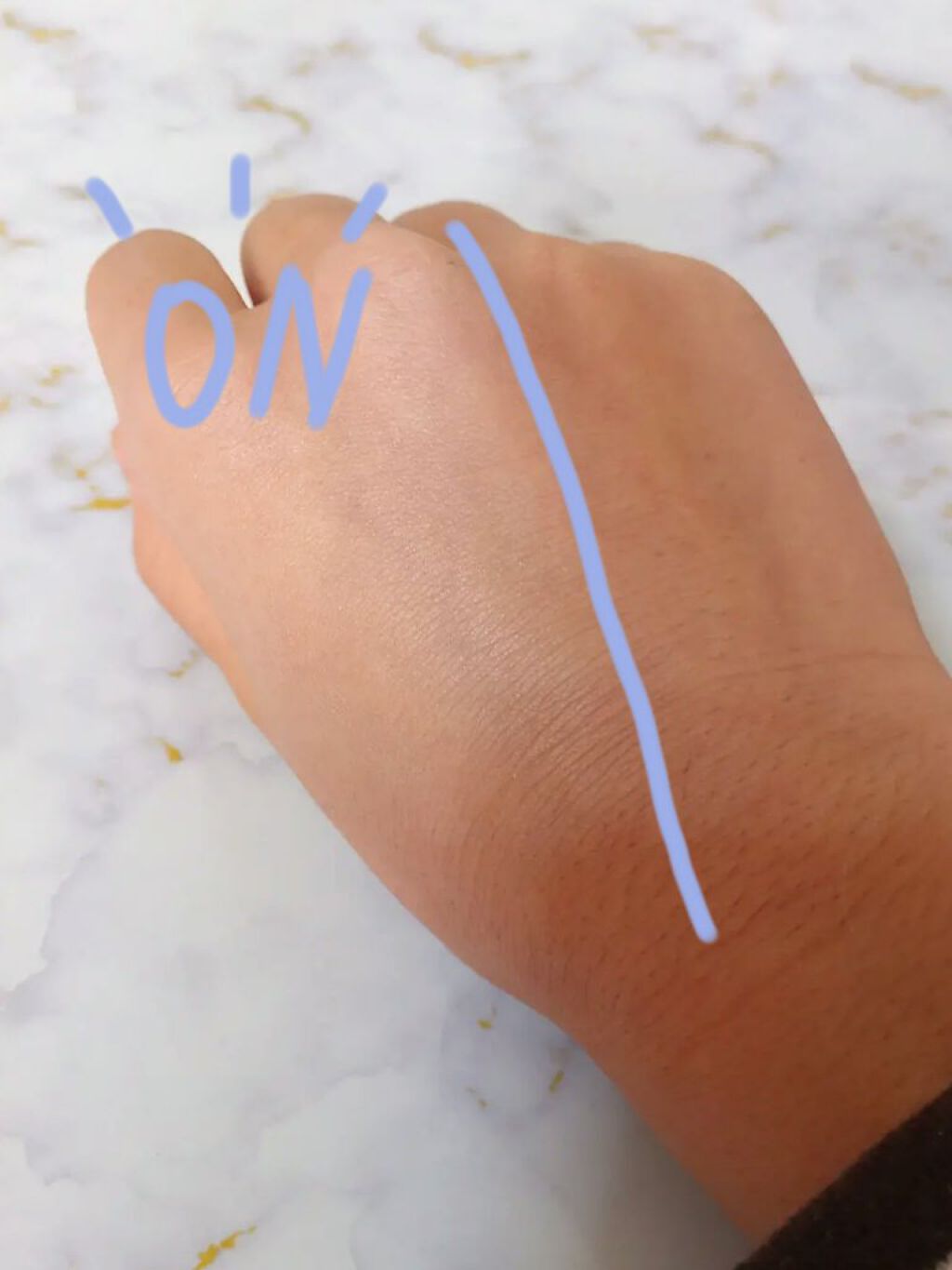 ホワイトUVジェル/DAISO/日焼け止めジェルを使ったクチコミ（2枚目）