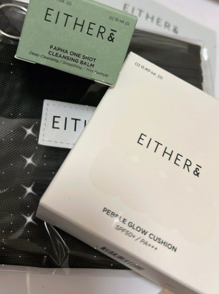 Pebble Glow Cushion/EITHER&/クッションファンデーションを使ったクチコミ(1枚目)