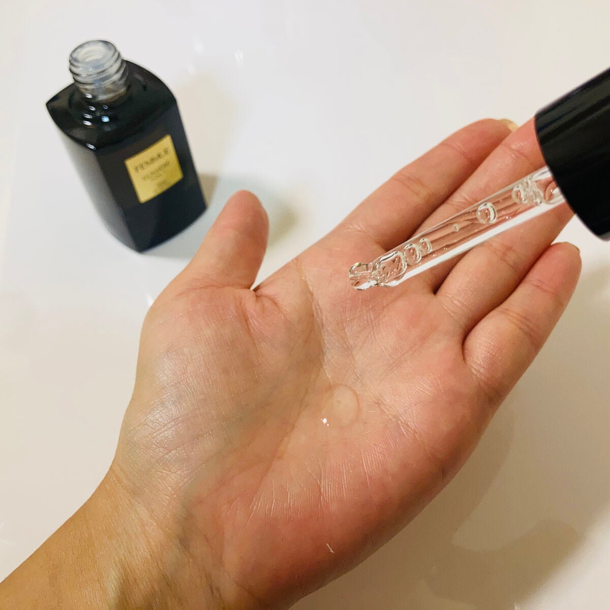 ã«ããšãŒã« ãŽã¡ã€ã¿ã«C/FEMMUE/ããŒã¹ã¿ãŒã»å°å
¥æ¶²ã䜿ã£ãã¯ãã³ãïŒ2æç®ïŒ