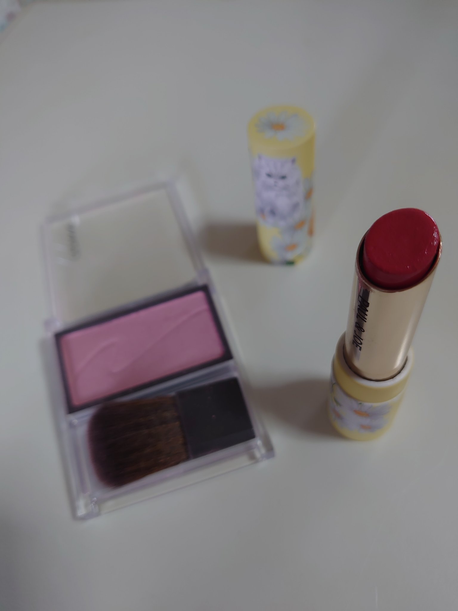 リップスティック 05 天使のあくび/PAUL & JOE BEAUTE/口紅を使ったクチコミ（2枚目）