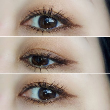 ジェルアイライナー/CEZANNE/ジェルアイライナーを使ったクチコミ(4枚目)