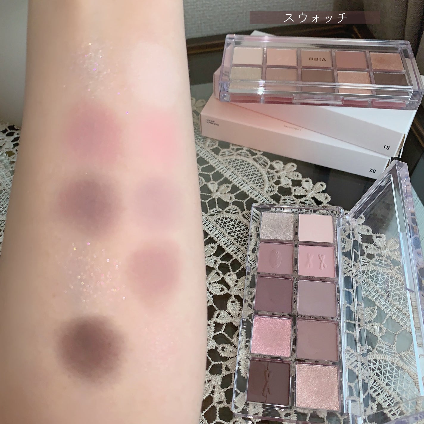 エッセンシャルアイパレット/BBIA/マルチパレットを使ったクチコミ(5枚目)
