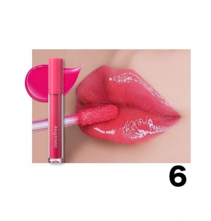 フルーティー スクイーズ ティント/innisfree/リップティントを使ったクチコミ(4枚目)