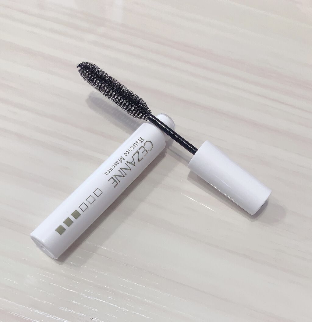 ヘアケアマスカラ/CEZANNE/ヘアジェルを使ったクチコミ（3枚目）