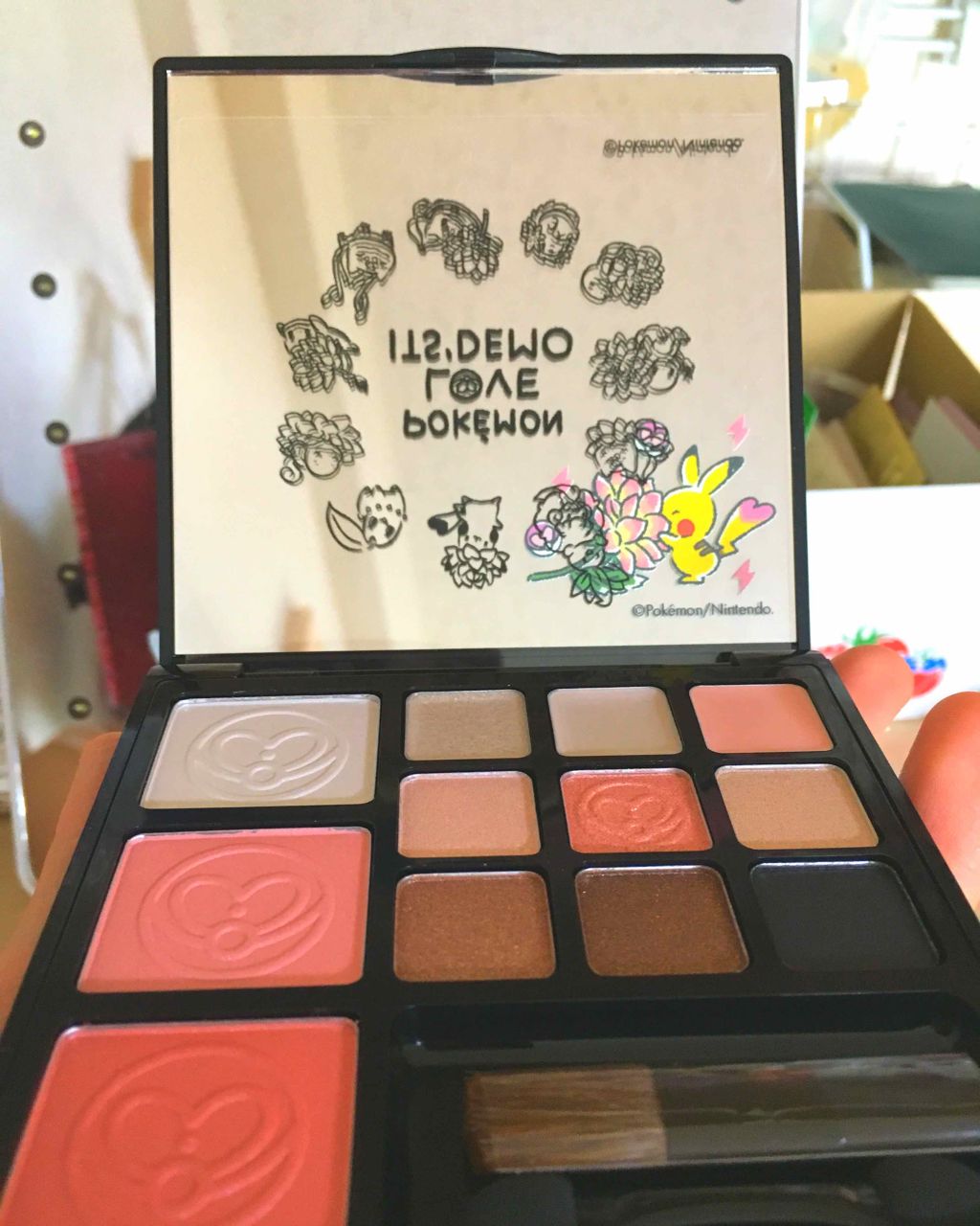 ポケモンプチアイシャドウパレット/IT'S DEMO/アイシャドウパレットを使ったクチコミ（3枚目）