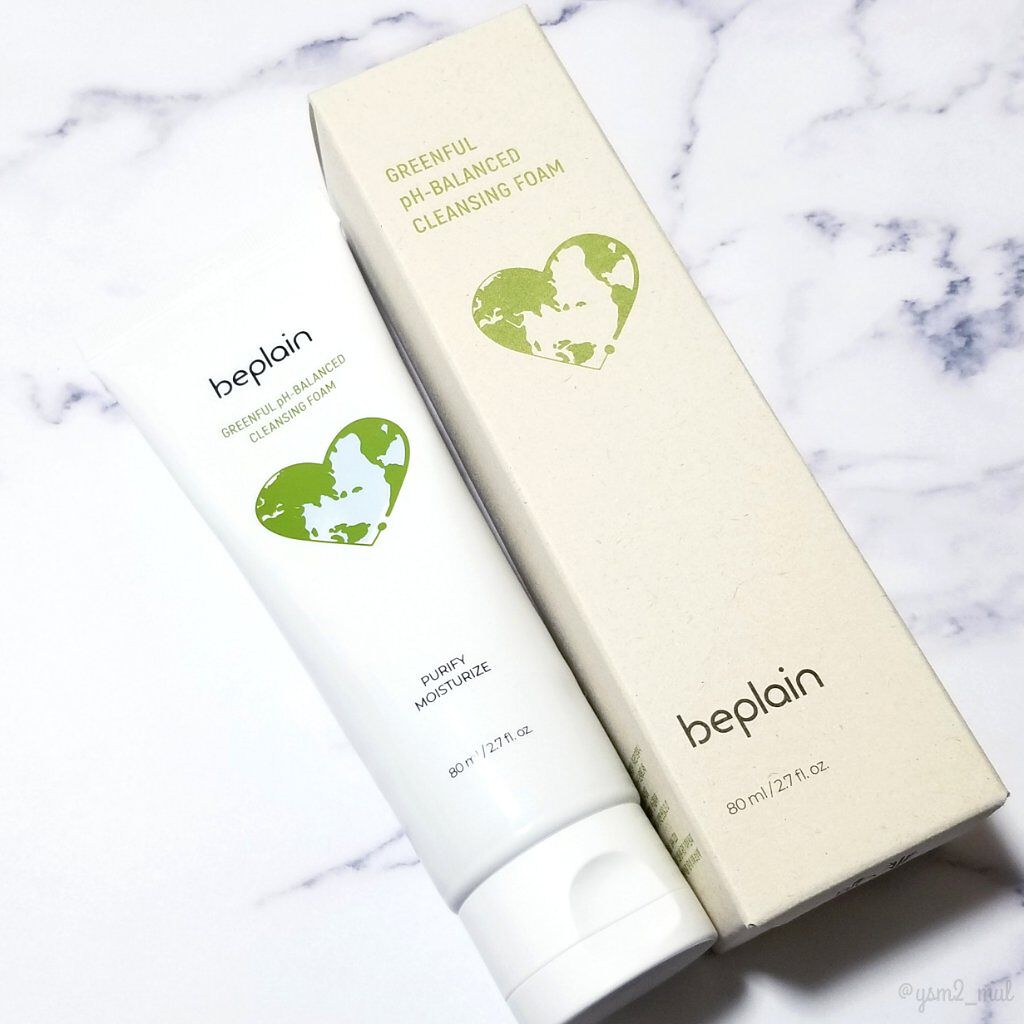緑豆弱酸性クレンジング/beplain/クレンジングクリームを使ったクチコミ(5枚目)
