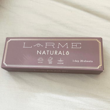 LARME NATURAL  SERIES/LARME/カラーコンタクトレンズを使ったクチコミ（1枚目）